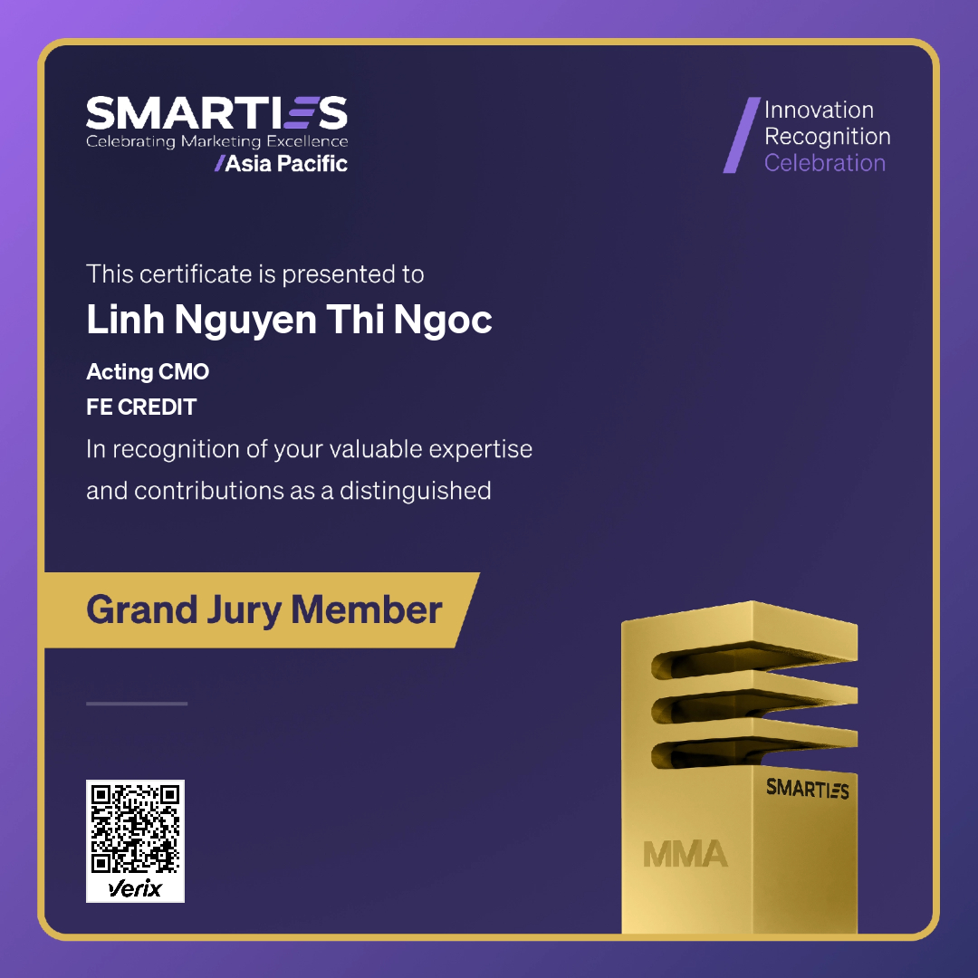 2026 SMARTIES Asia Pacific - Grand Jury Member