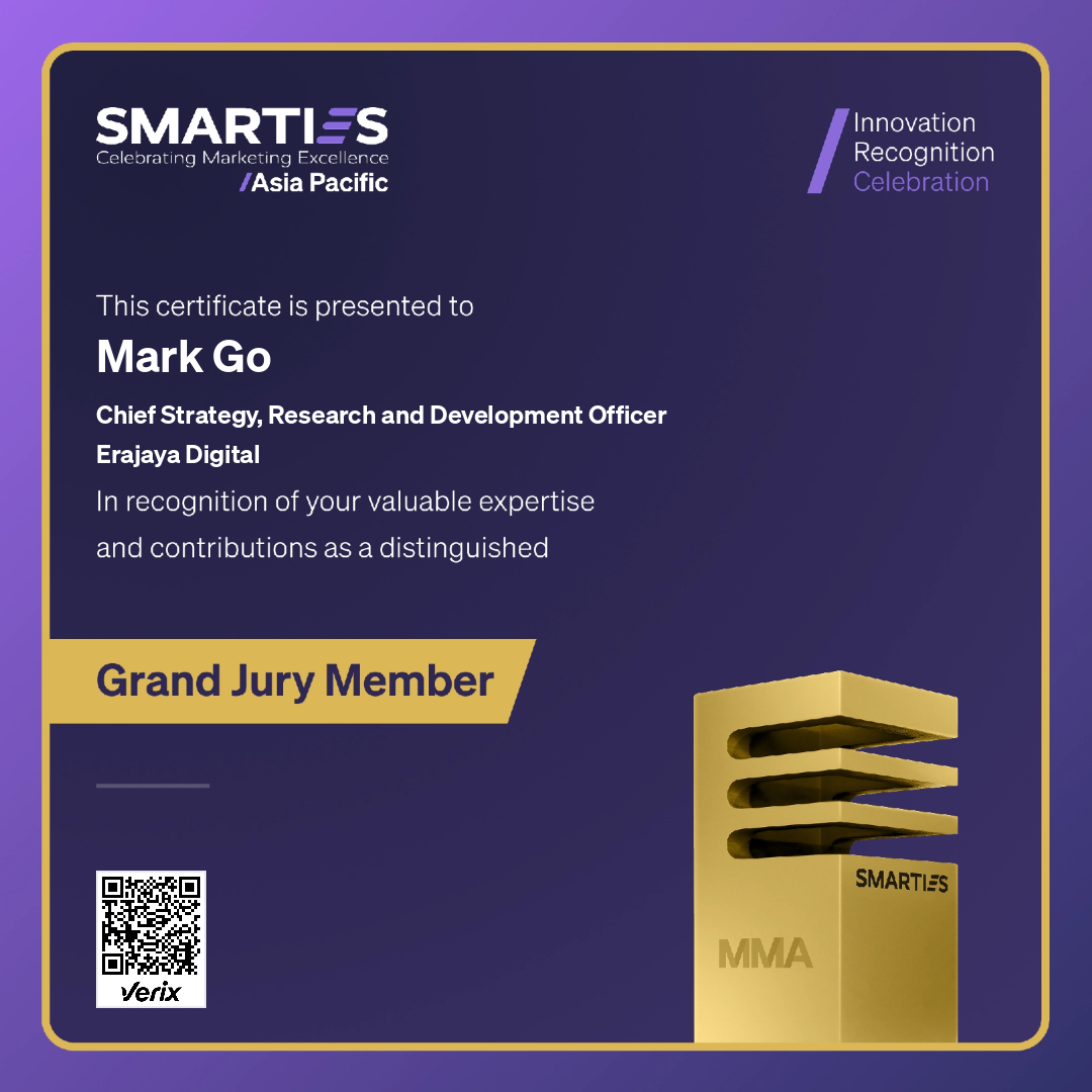 2026 SMARTIES Asia Pacific - Grand Jury Member