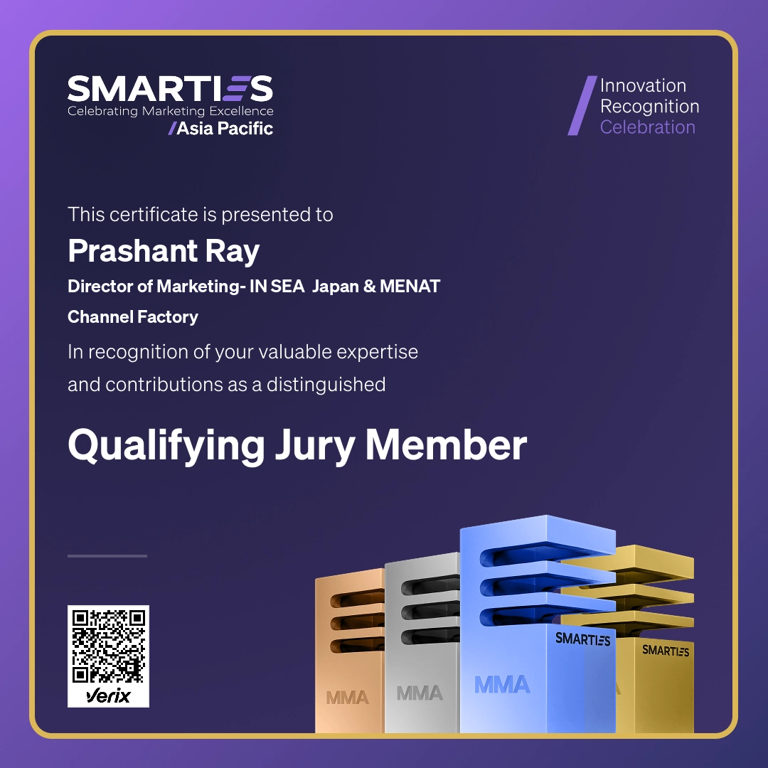 2026 SMARTIES Asia Pacific - Qualifying Jury Member