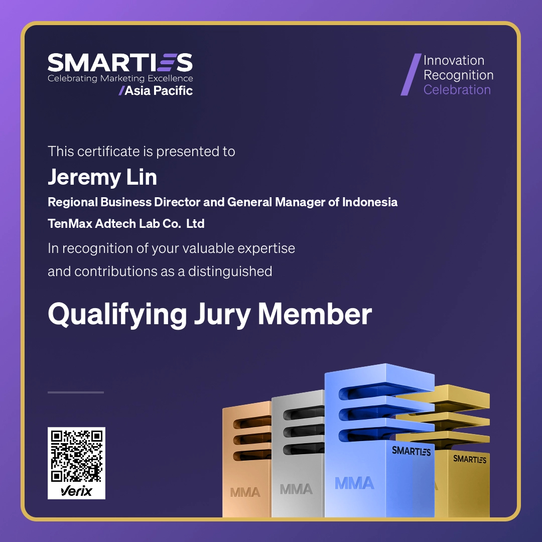 2026 SMARTIES Asia Pacific - Qualifying Jury Member
