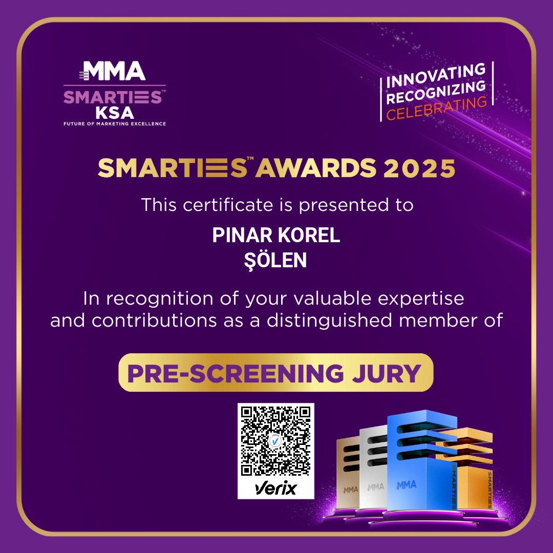 SMARTIES KSA AWARDS Pre-Screening Jury Certificate