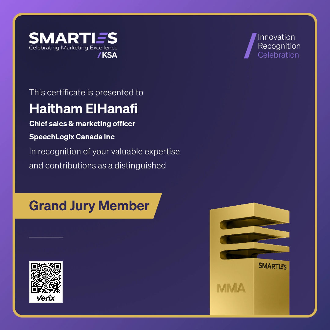 2026 SMARTIES KSA - Grand Jury Member