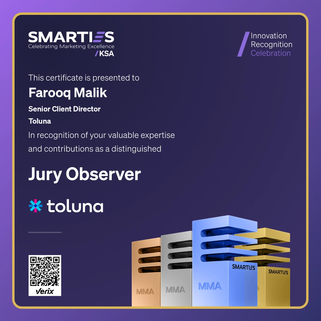 2026 SMARTIES KSA - Jury Observer