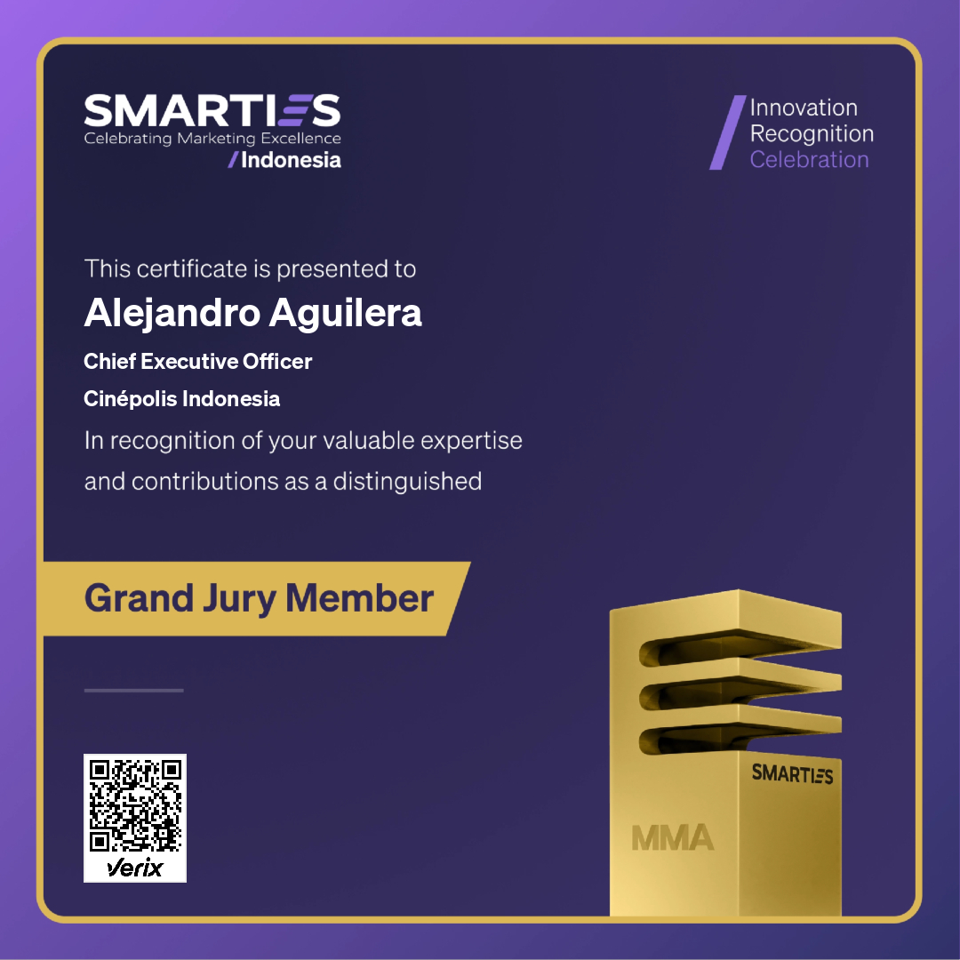 2026 SMARTIES Indonesia - Grand Jury Member