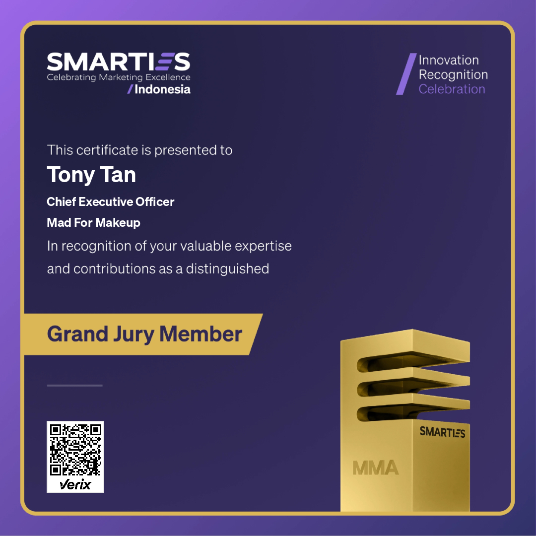 2026 SMARTIES Indonesia - Grand Jury Member