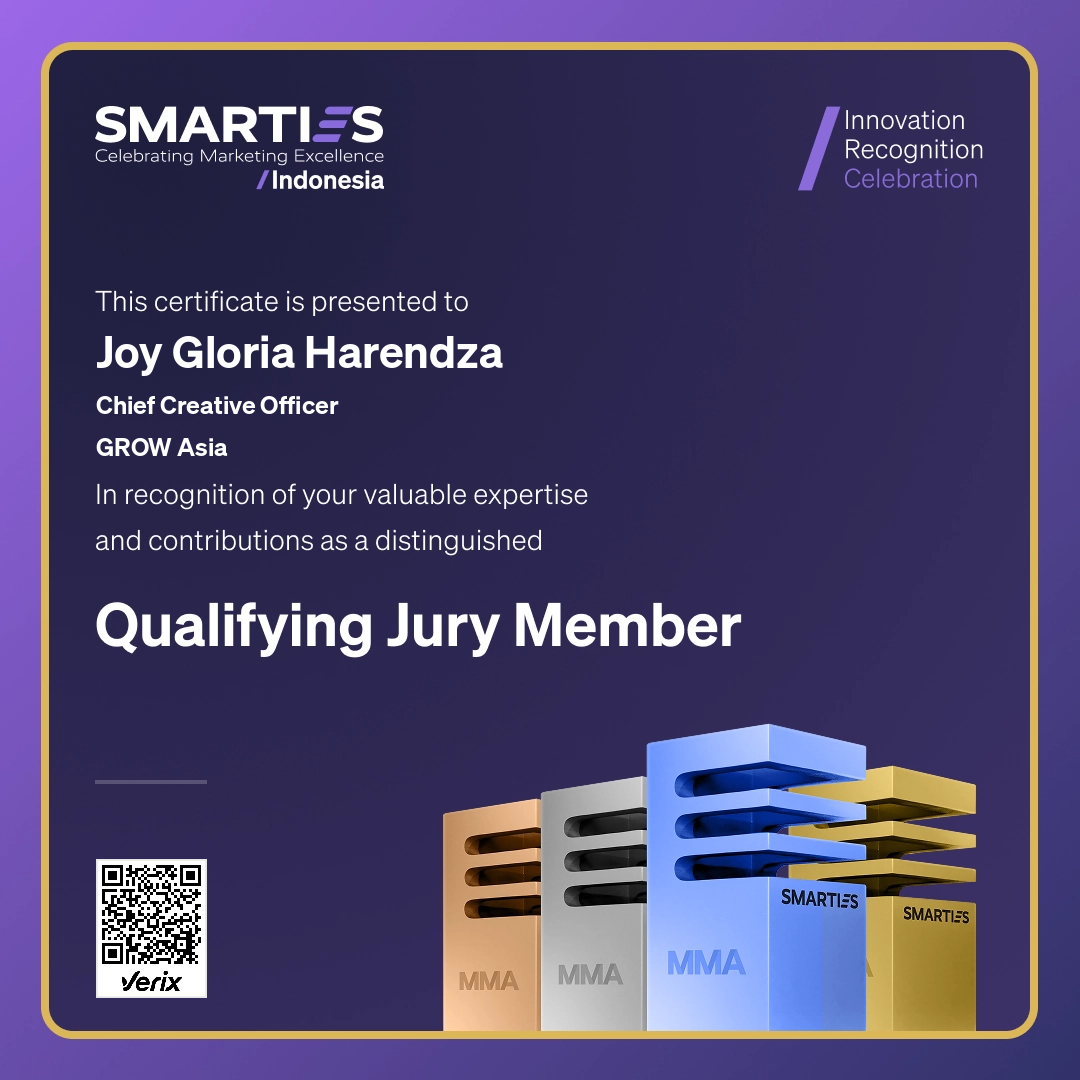 2026 SMARTIES Indonesia - Qualifying Jury Member