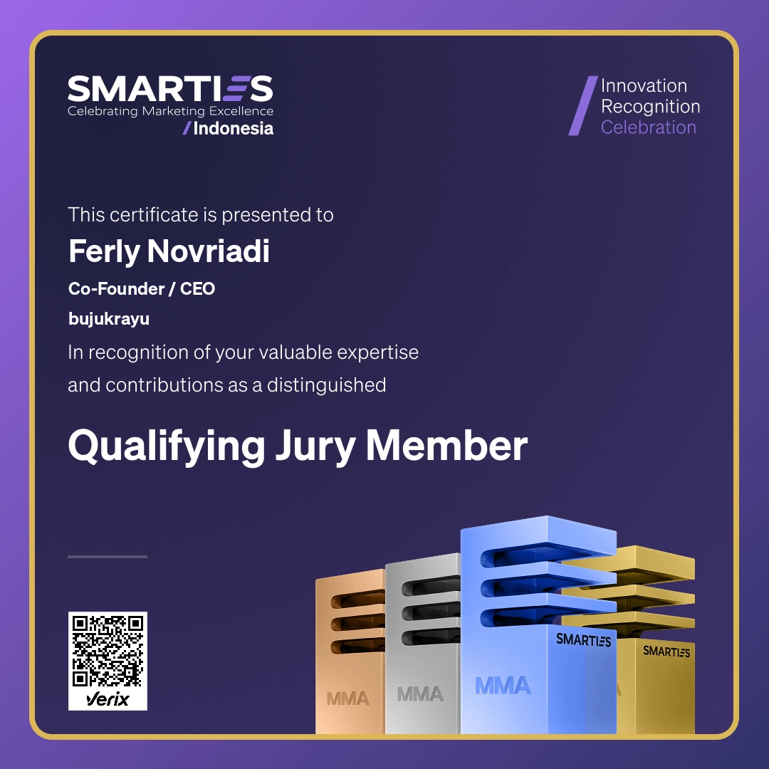 2026 SMARTIES Indonesia - Qualifying Jury Member