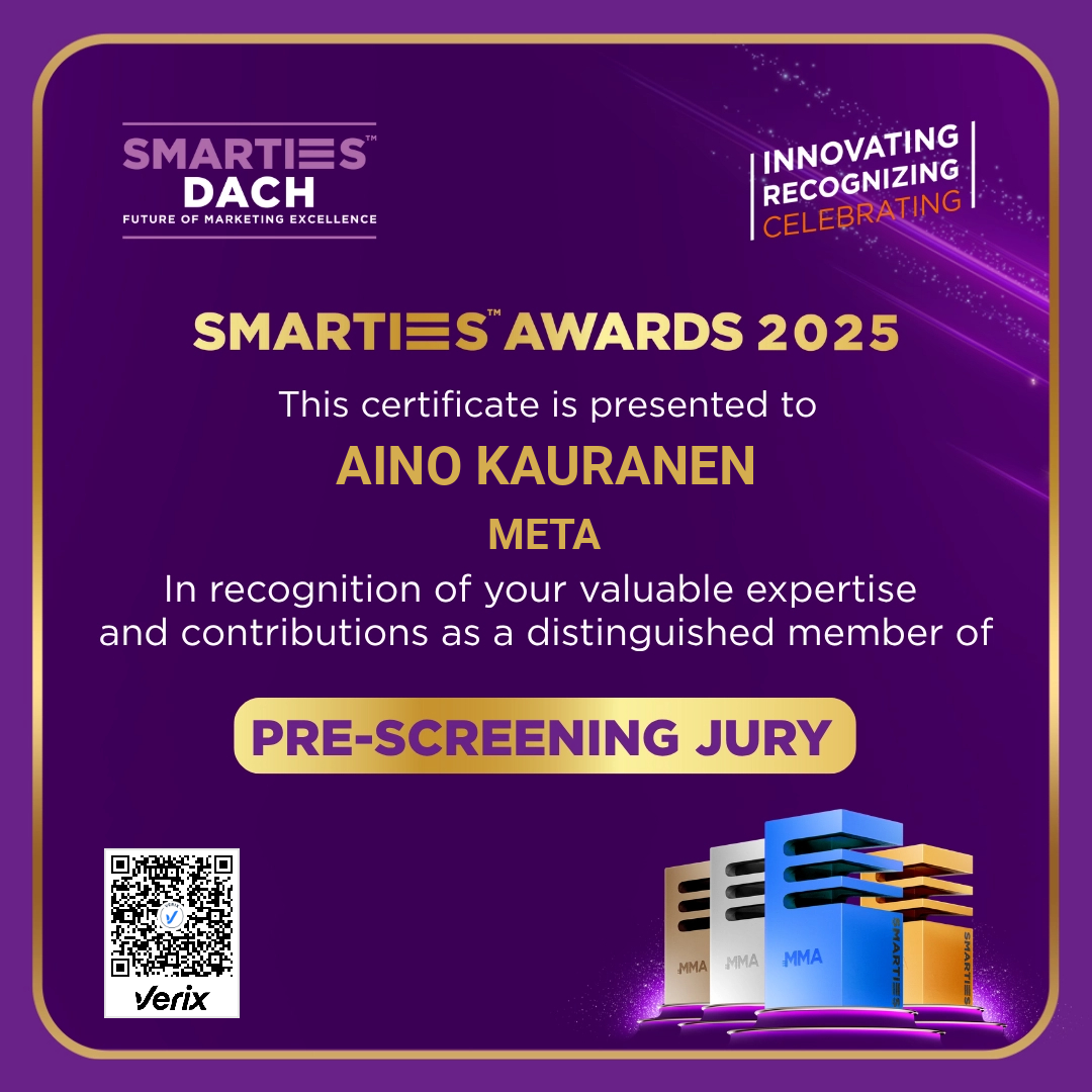 SMARTIES™ DACH Awards Pre-Screener 2025