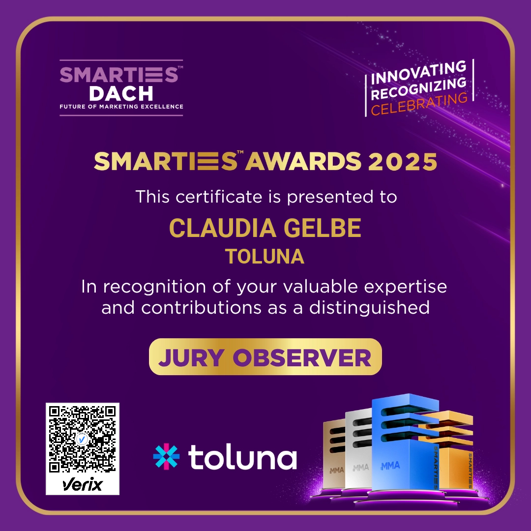 SMARTIES™ DACH Awards Jury Observer 2025