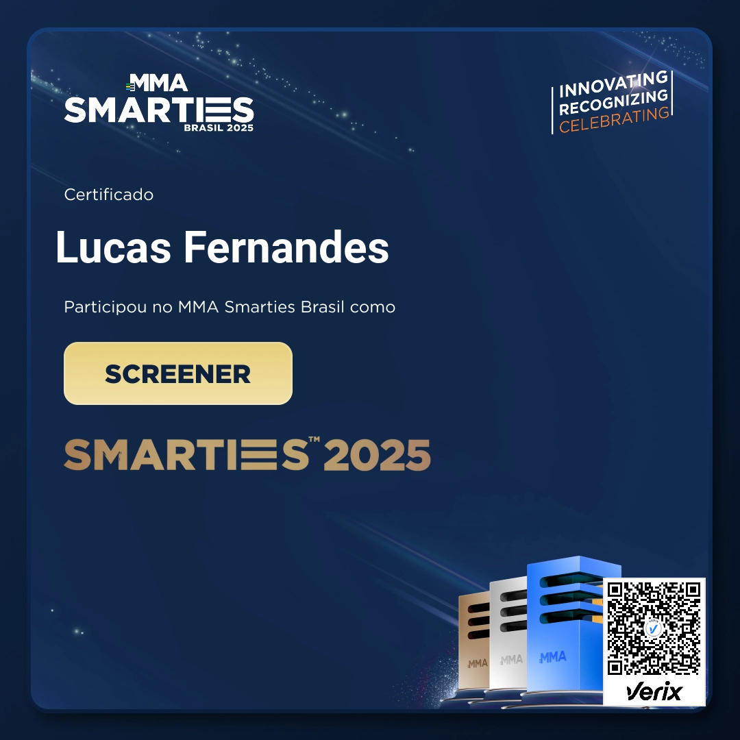 Lucas Fernandes: MMA Smarties Brasil 2025 - Screener