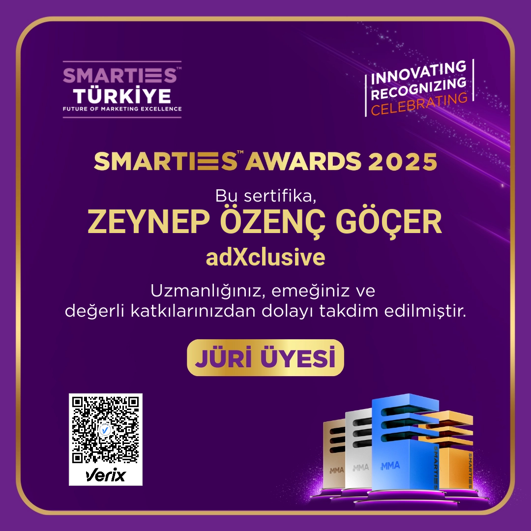 MMA SMARTIES™ Türkiye Jüri Sertifikası