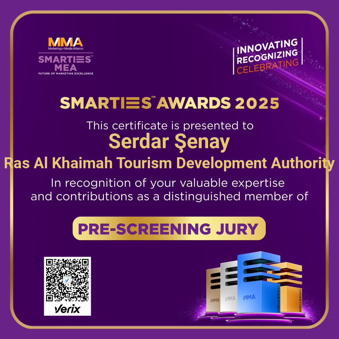 MMA SMARTIES™️ MEA Jury Member Certificate