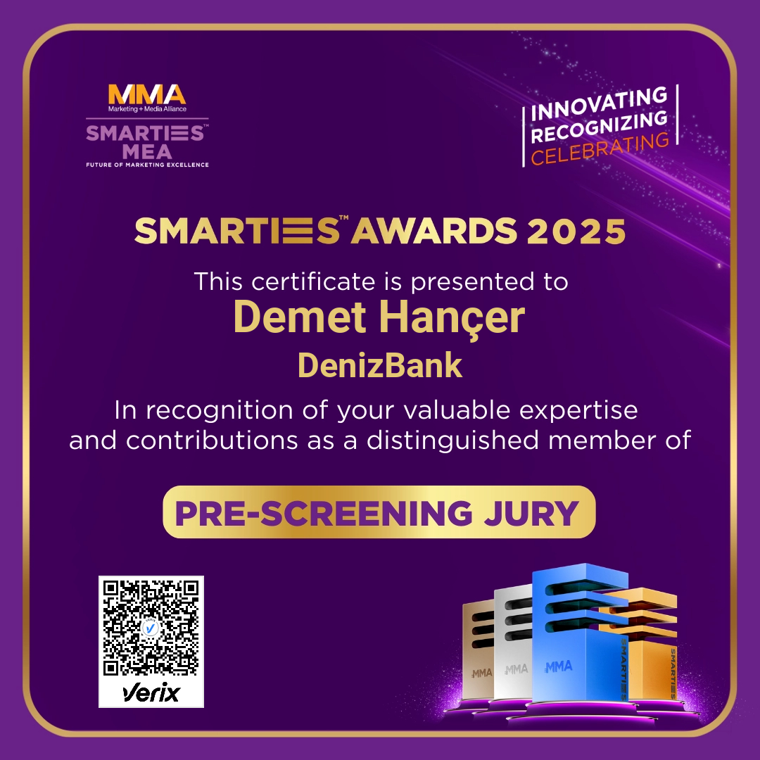 MMA SMARTIES™️ MEA Jury Member Certificate